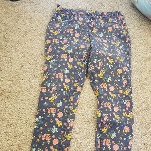 Arizona girls plus floral jeggings